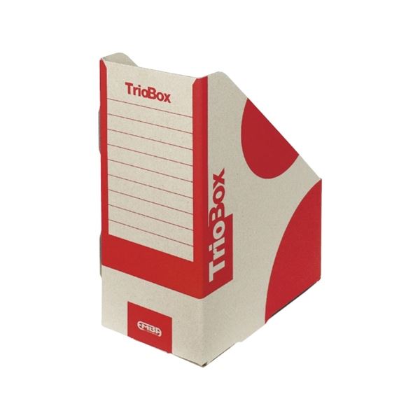 Zeitschriftenständer EMBA Trio A4, rot Zeitschriftenständer EMBA Trio A4, rot