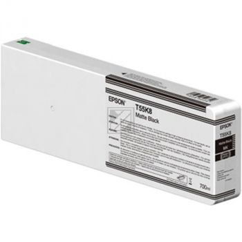Original Epson C13T55K80N / T55K800 Tinte schwarz matt