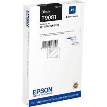 Original Epson C13T90814N / T9081 Tinte schwarz