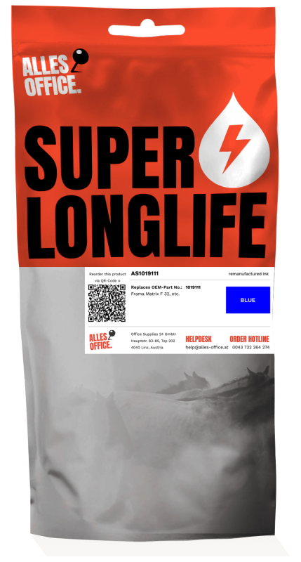 Superlonglife Frama 1019111 Tinte blau