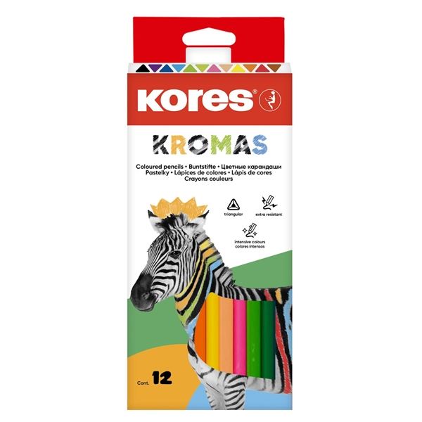 KROMAS Dreikantstifte, 3 mm / 12 Farben