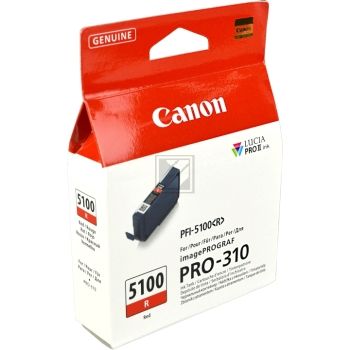 Original Canon 6958C001 / PFI-5100R Tinte rot Original Canon 6958C001 / PFI-5100R Tinte rot