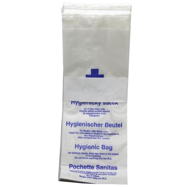 Hygienische Papiertüten, 100 Stück