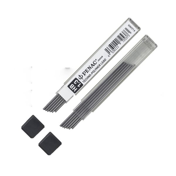 Ersatztinten für Penac Mikrostifte, HB, 6 Stück